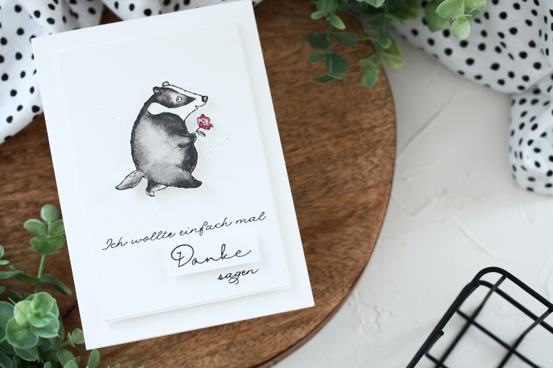 Badger Besties – Überraschungskarte