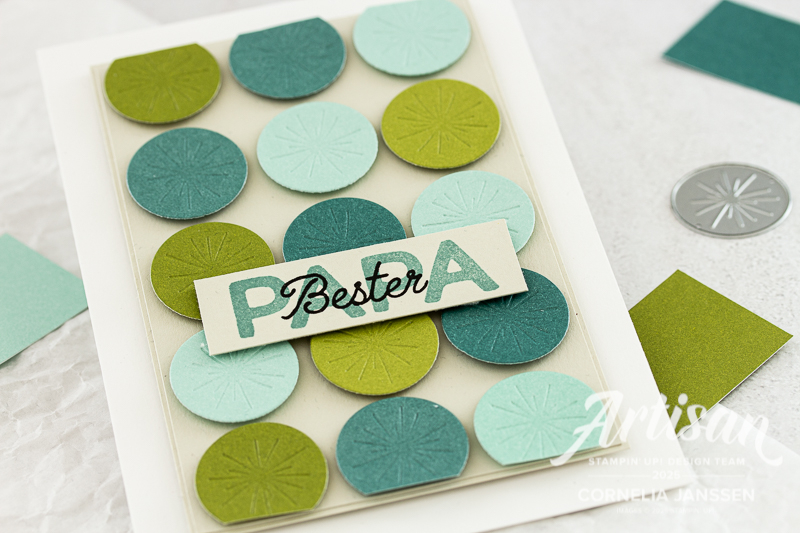 Toller Farbeffekt mit dem Duo Farbkarton von Stampin' Up!