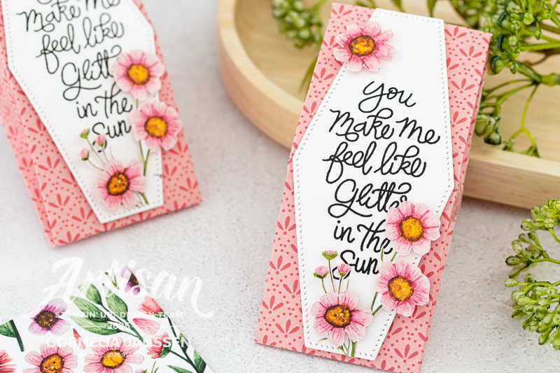 WIppbox mit dem Designerpapier Bleibende Blüten von Stampin' Up!