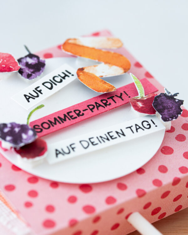 Anleitung Flache Lolliverpackung – Bild 2