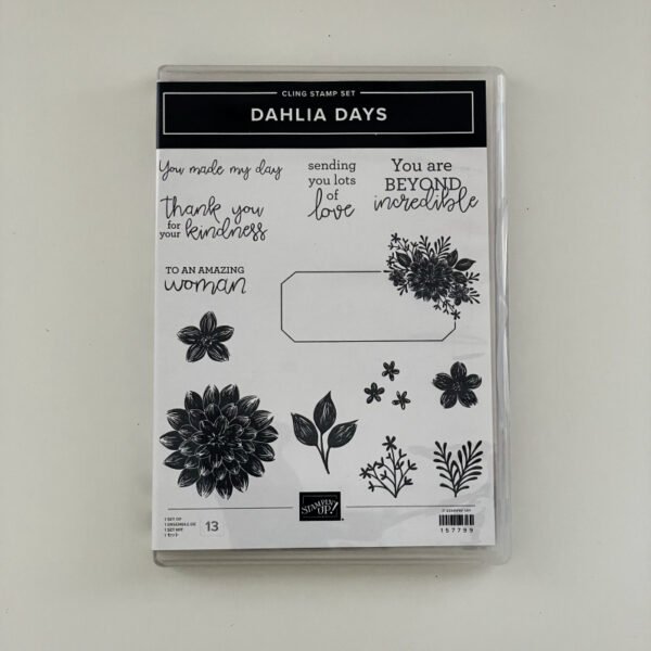 Stempelset Dahlia Days NEU