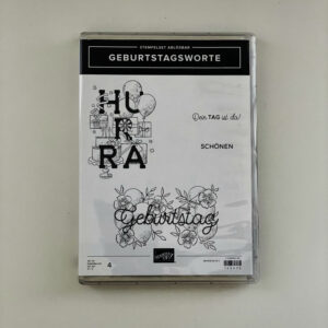 Stempelset Geburtstagsworte