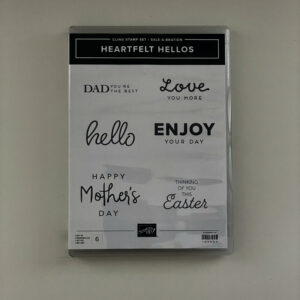 Stempelset Heartfelt Hellos NEU