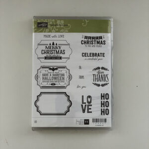 Stempelset Labels to Love
