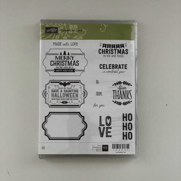 Stempelset Labels to Love
