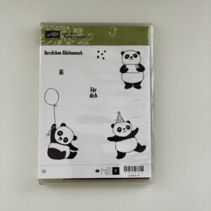 Stempelset Party-Pandas NEU