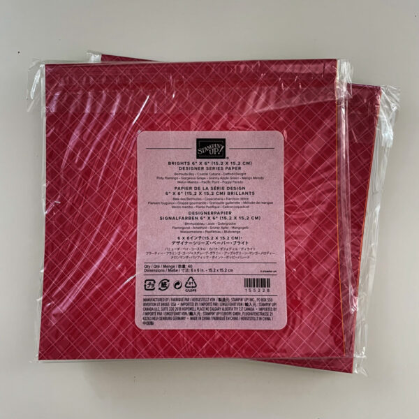 Designerpapier Signalfarben OVP