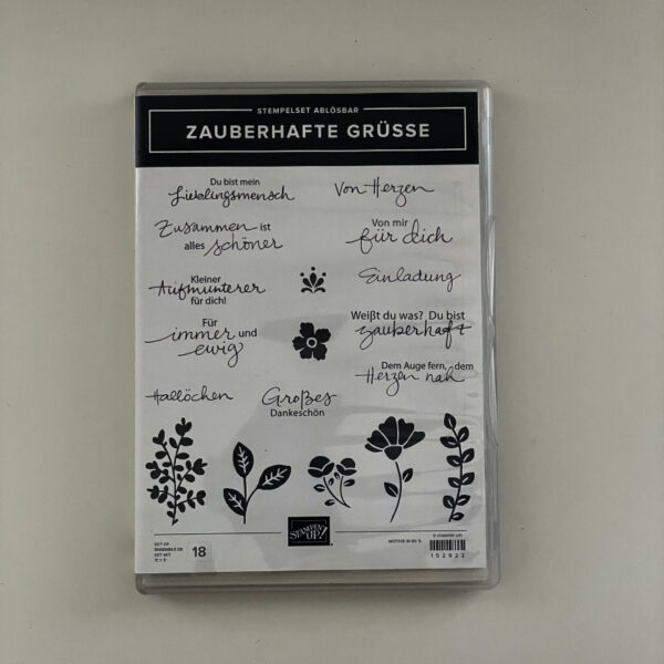 Stempelset Zauberhafte Grüsse