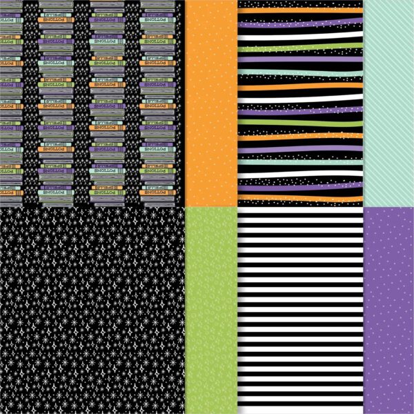Designerpapier Verzaubertes Halloween