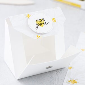 Anleitung für eine Trapeztasche als Verpackung für Kleinigkeiten