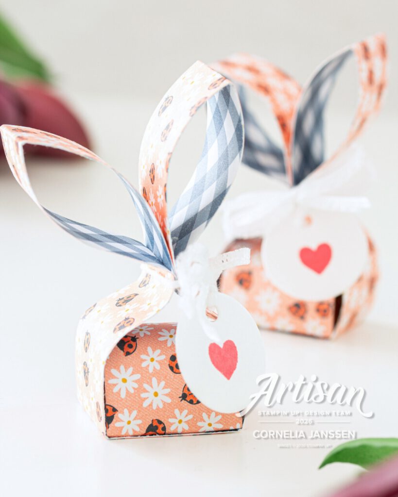 DIY Osterhase aus Papierresten. Schöne Tischdeko oder MItbringsel für Ostern