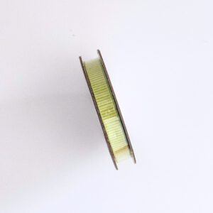 fein gestreiftes Geschenkband Limette