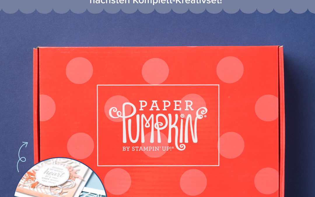 Paper Pumpkin Kennenlernangebot